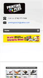 Mobile Screenshot of printingplusny.com